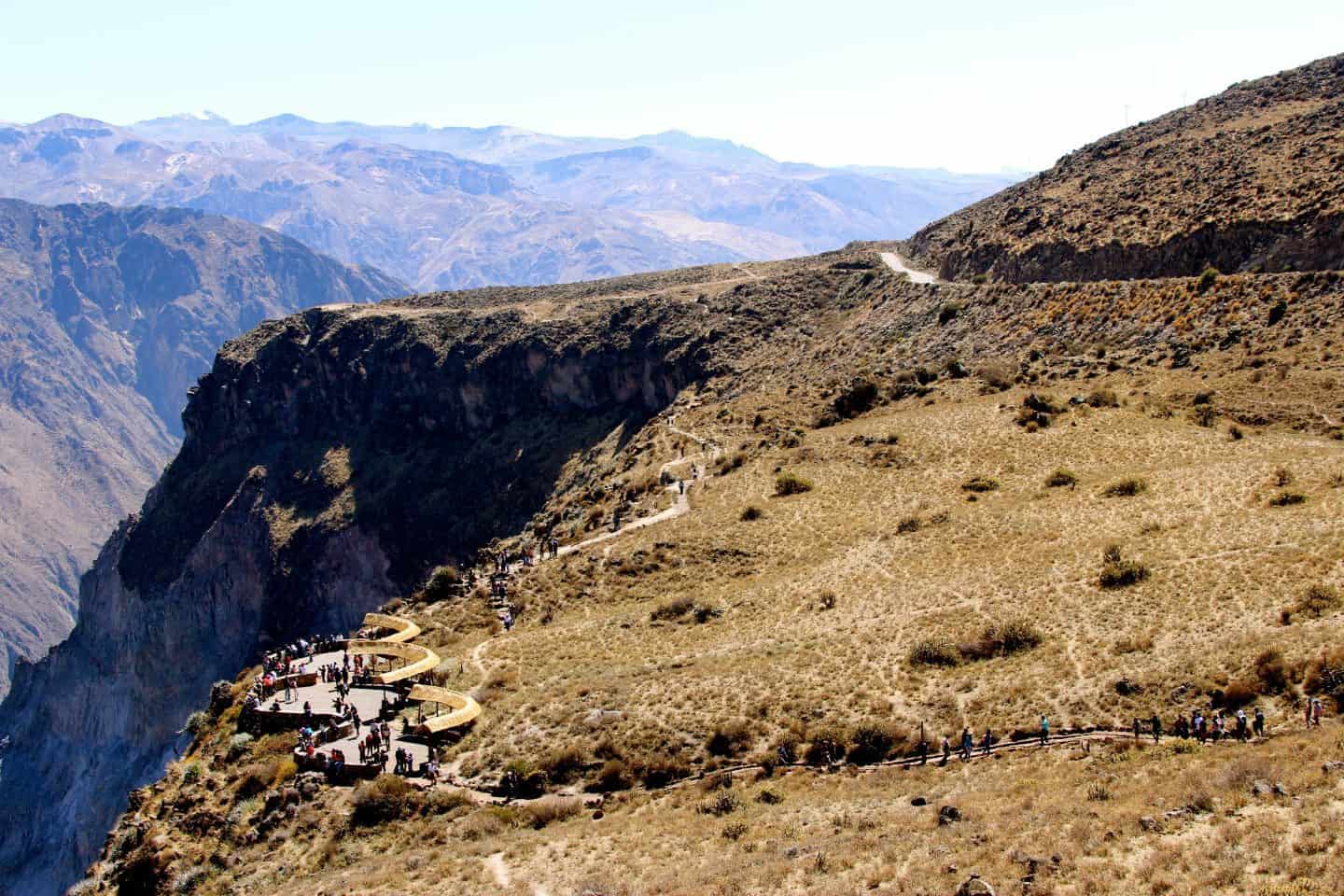 Canyons in Peru